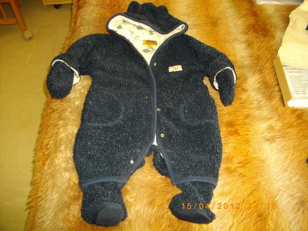 COMBINAISON HIVER BLEU MARINE - TAILLE : 3 MOIS Vêtements enfants