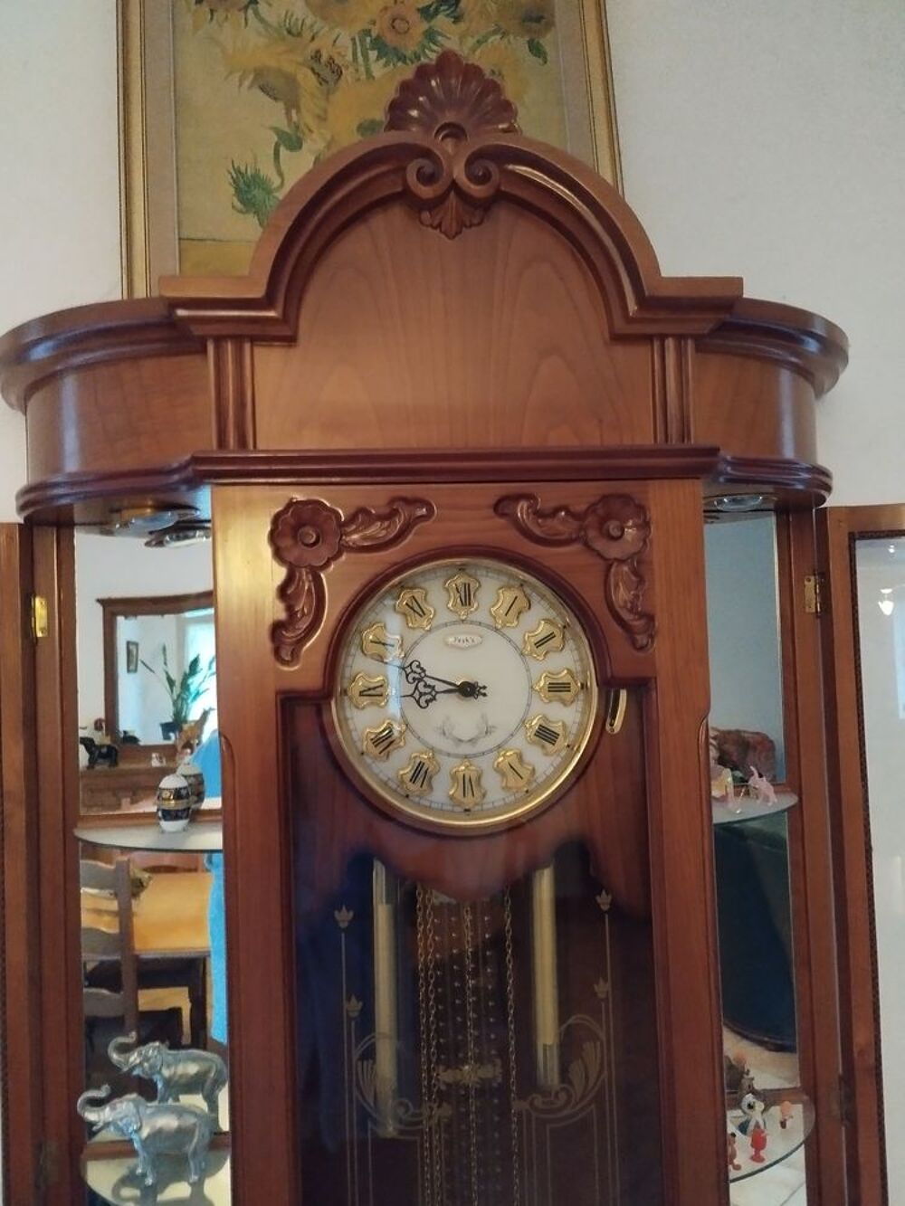 HORLOGE COMTOISE VITRINE Meubles