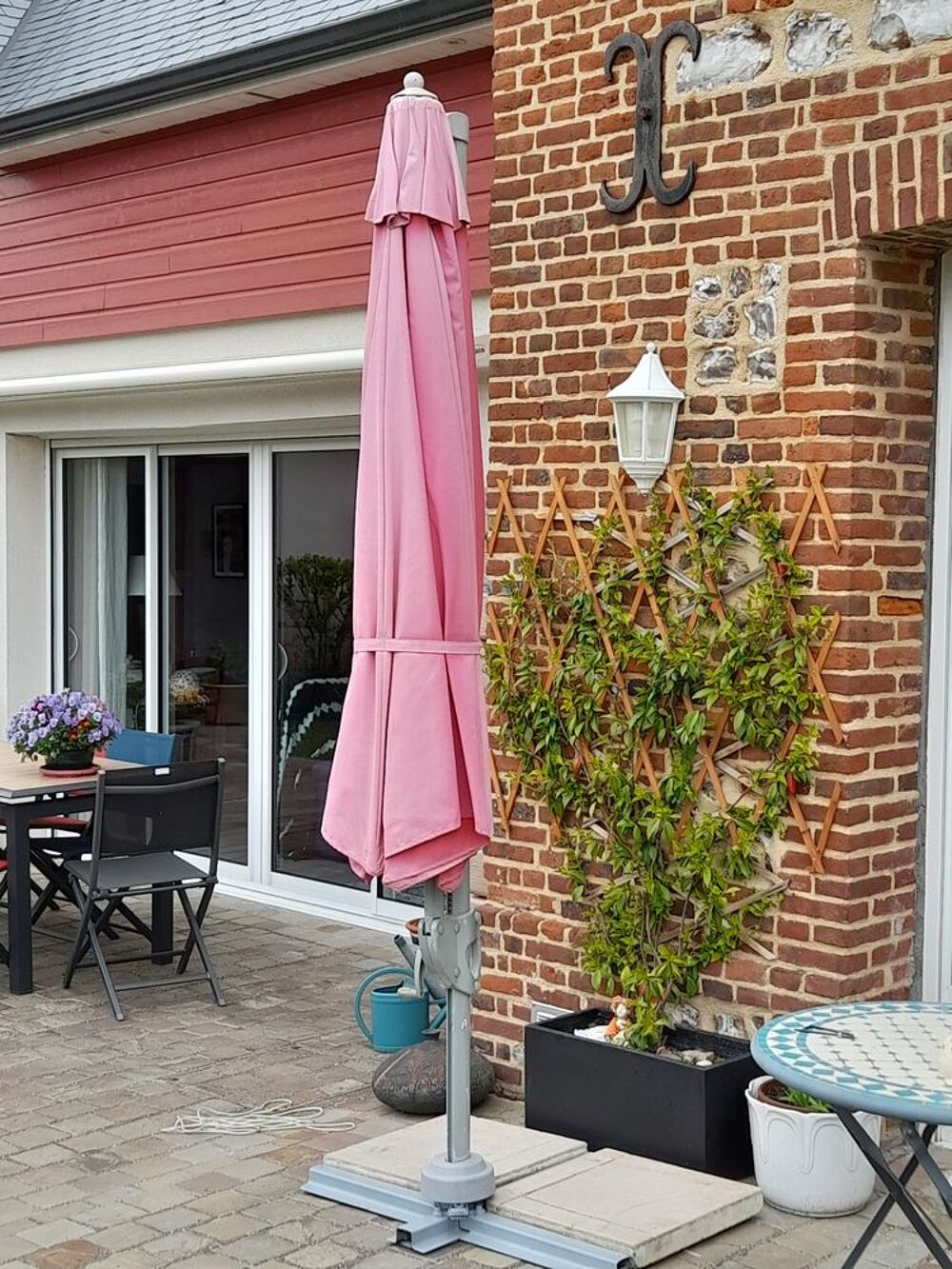 parasol retractable Jardin