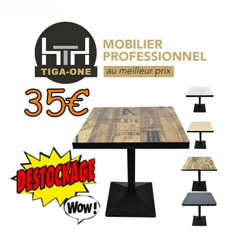 TABLE DE RESTAURANT DESTOCKAGE NEUF 35 