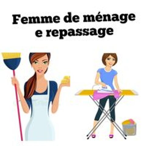   Ménage et repassage à domicile 