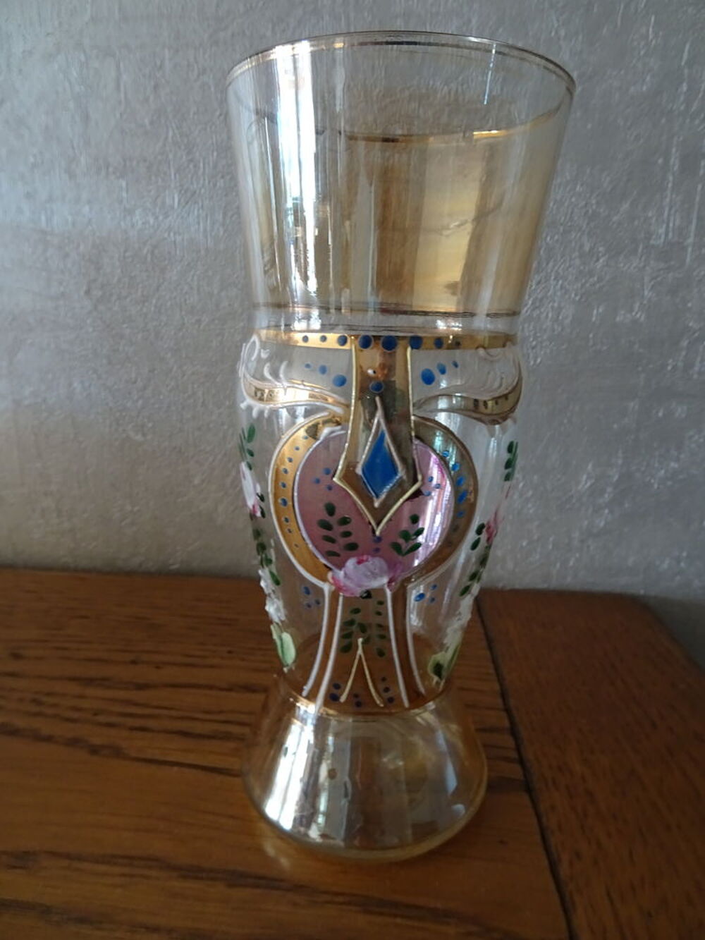 Carafe avec 4 verres ann&eacute;e 1950 Décoration