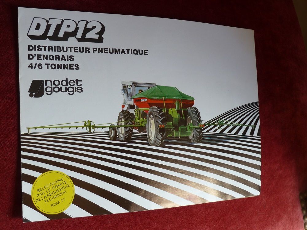 Prospectus &eacute;pandeur engrais NODET DTP 12 