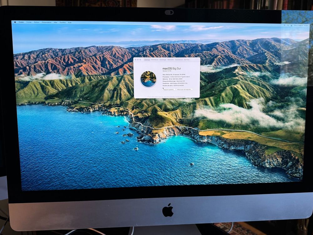 Ordinateur I MAC 27 pouces R&eacute;tina 5k , i7 quatres coeurs Matériel informatique