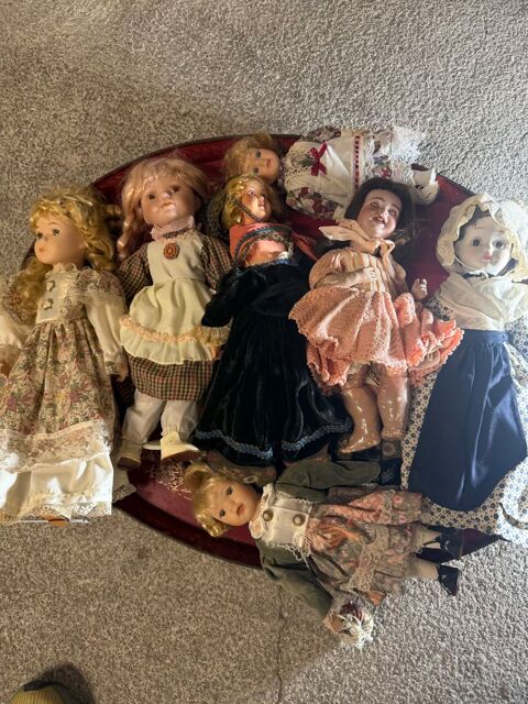 lot de poupes anciennes porcelaine
lot non disociables 0 Tourrettes (83)