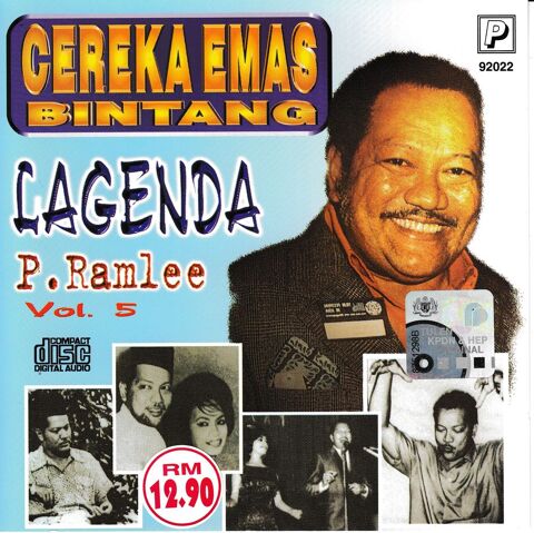 CD  Nasir P. Ramlee   -   Lagenda Cereka Emas Bintang Vol. 5 50 Antony (92)