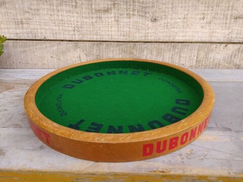 Ancien Tapis Jeu de Dés Publicitaire Quinquina Dubonnet 65 Loches (37)