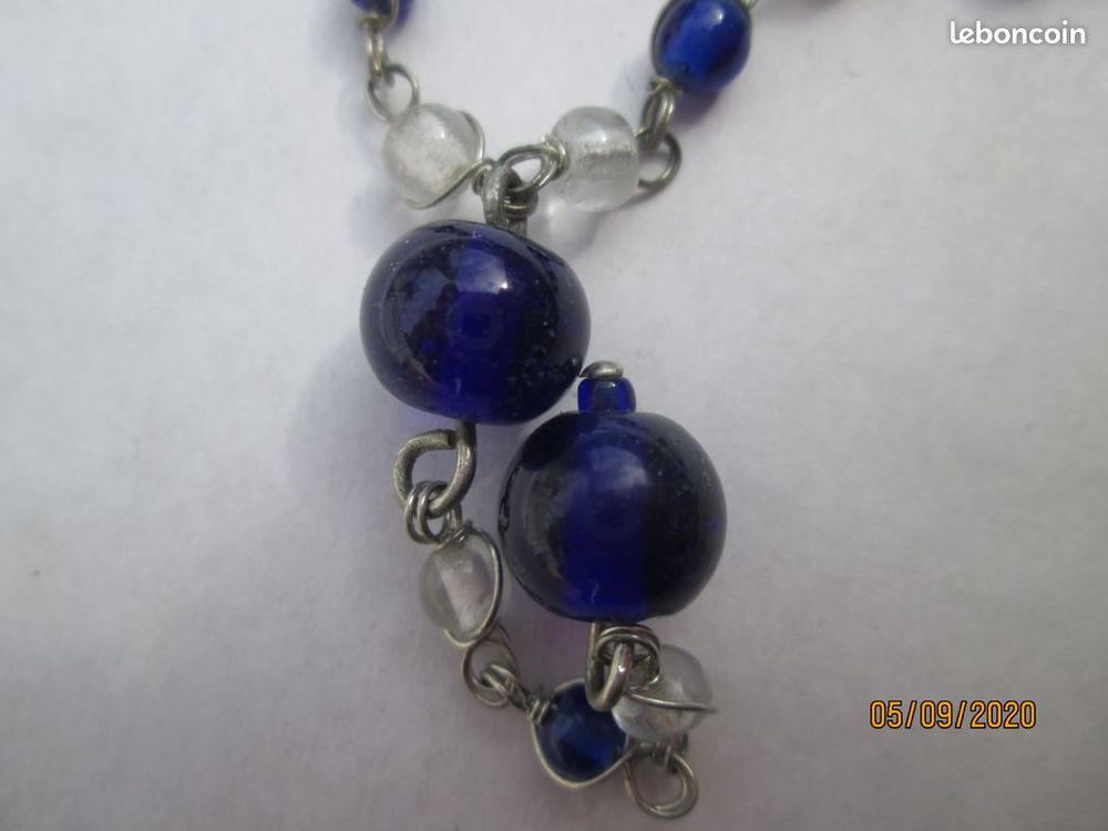 Collier pendentif en Lapis Lazuli / Parfait &eacute;tat Bijoux et montres