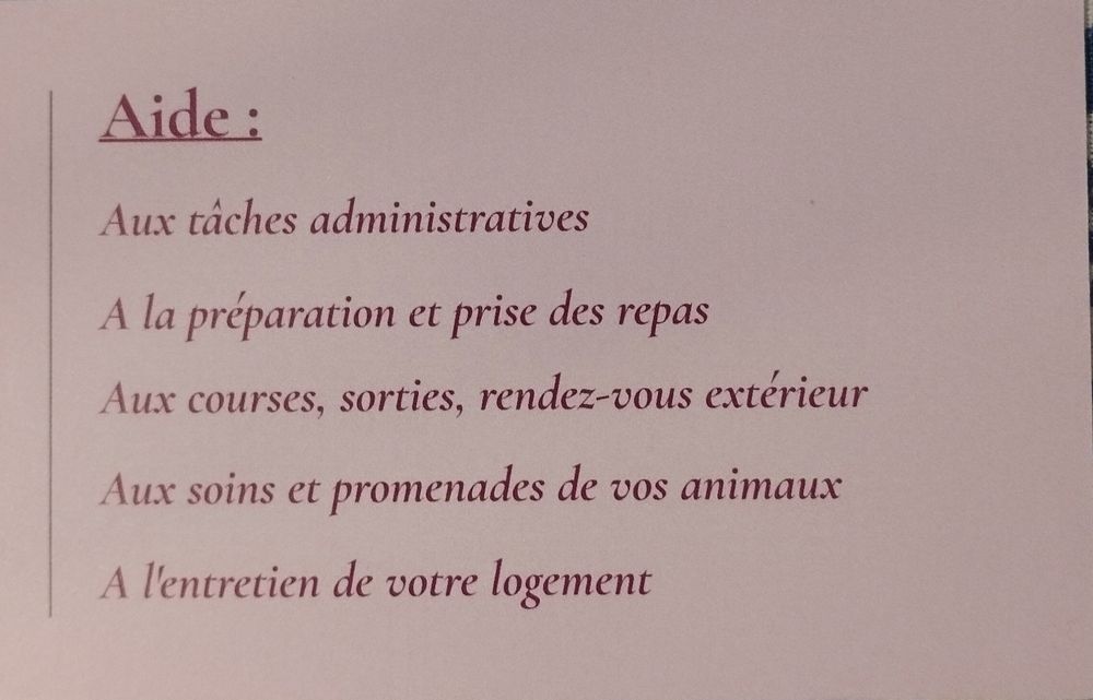   Accompagnement quotidien  