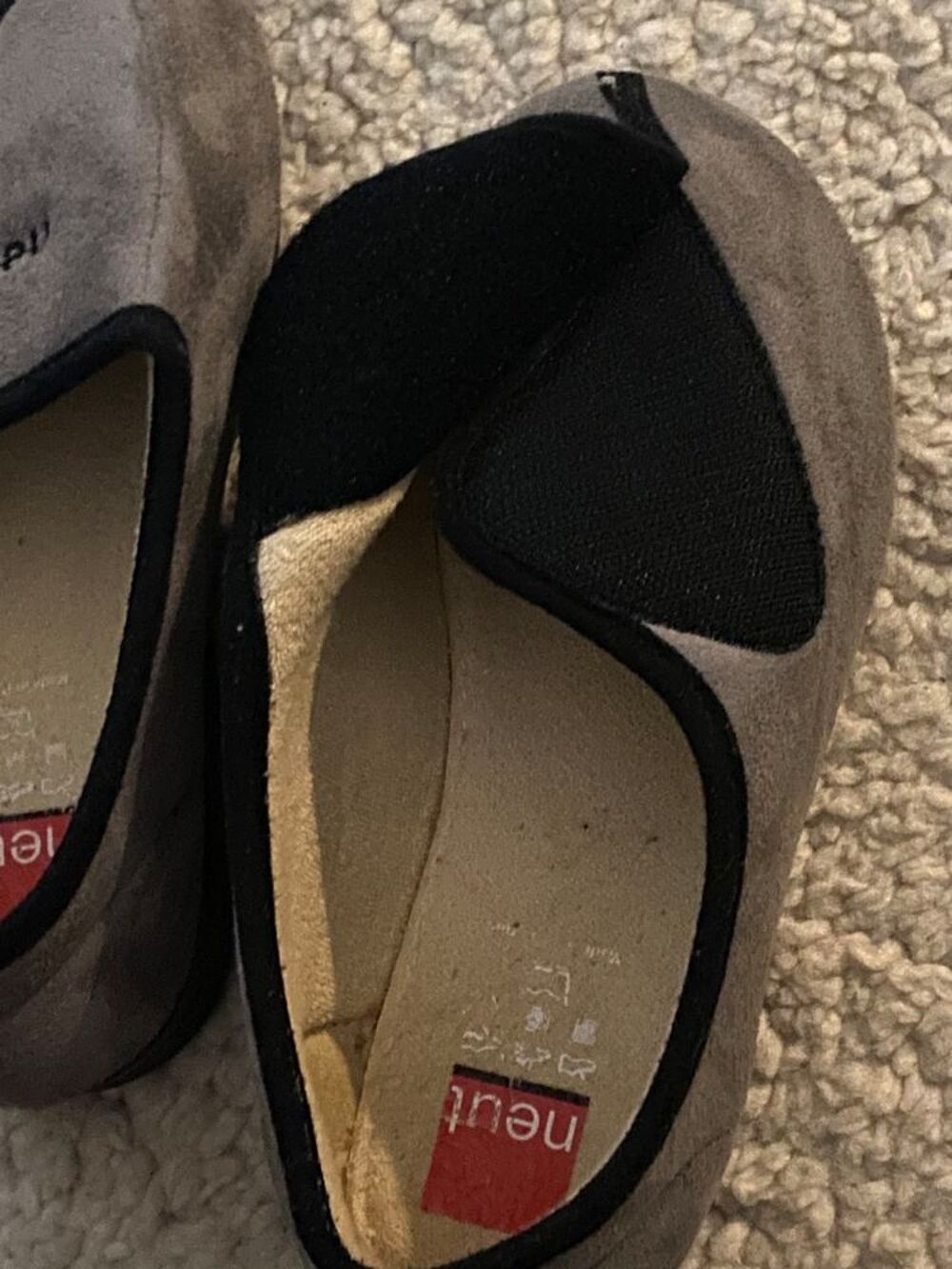 Chaussons pieds sensibles Chaussures