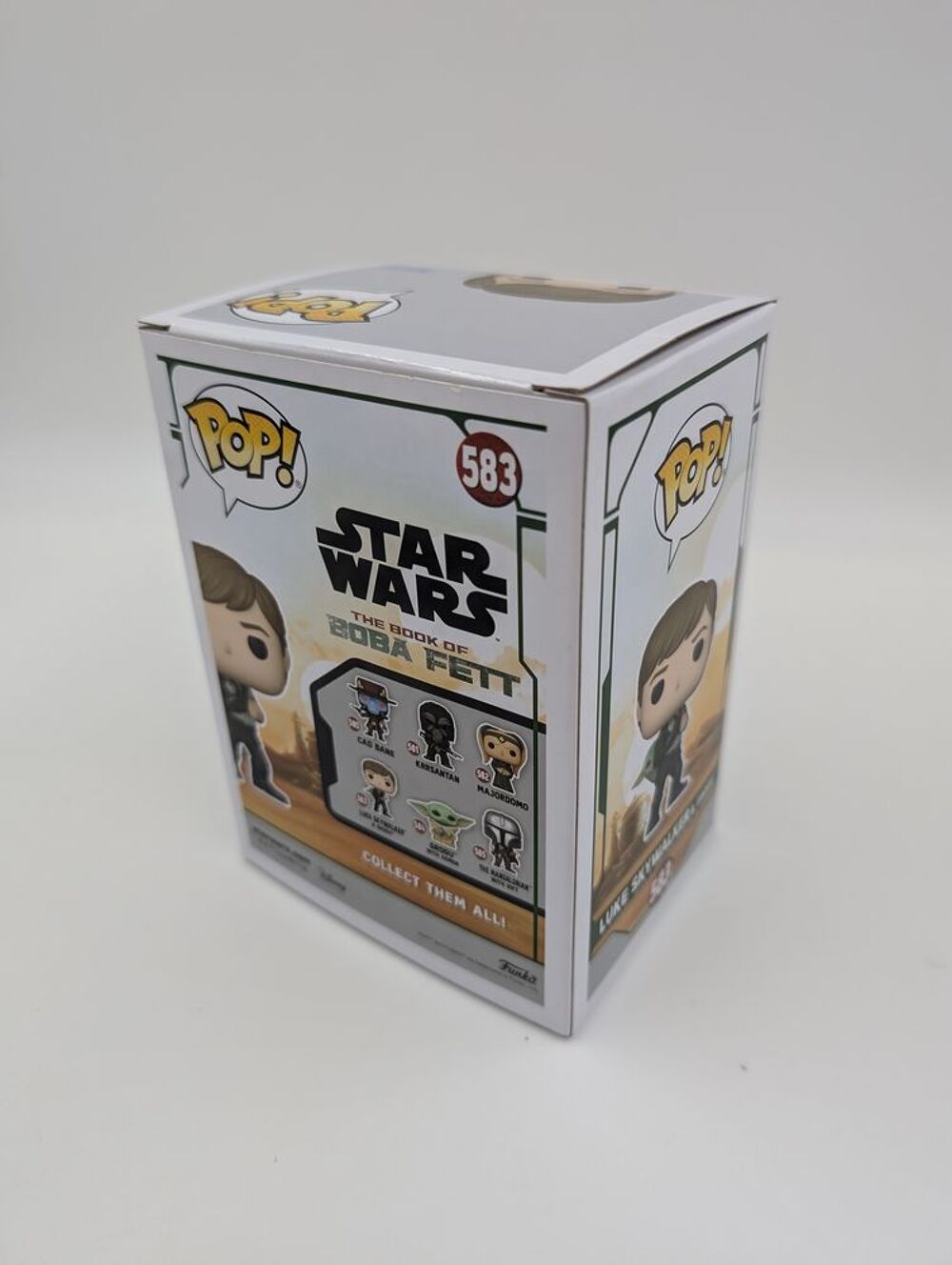 Figurine Funko Pop Star Wars 583 Luke Skywalker &amp; Grogu neuf Jeux / jouets