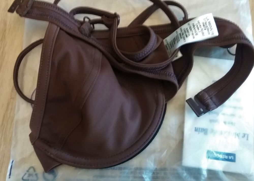 Haut de maillot de bain marron La Redoute neuf - T 85 B Vêtements