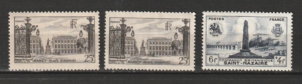 Timbres Neufs Ann&eacute;es 40 Charni&egrave;res clean 