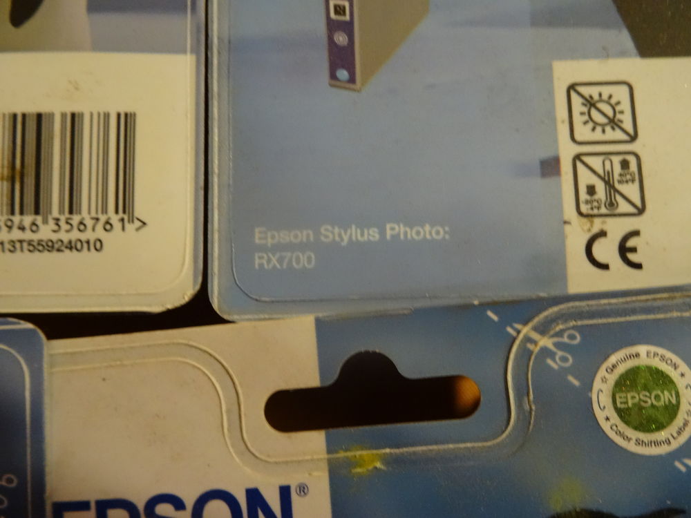 Cartouches EPSON T5591, 2, 3, 4, 5 Matériel informatique