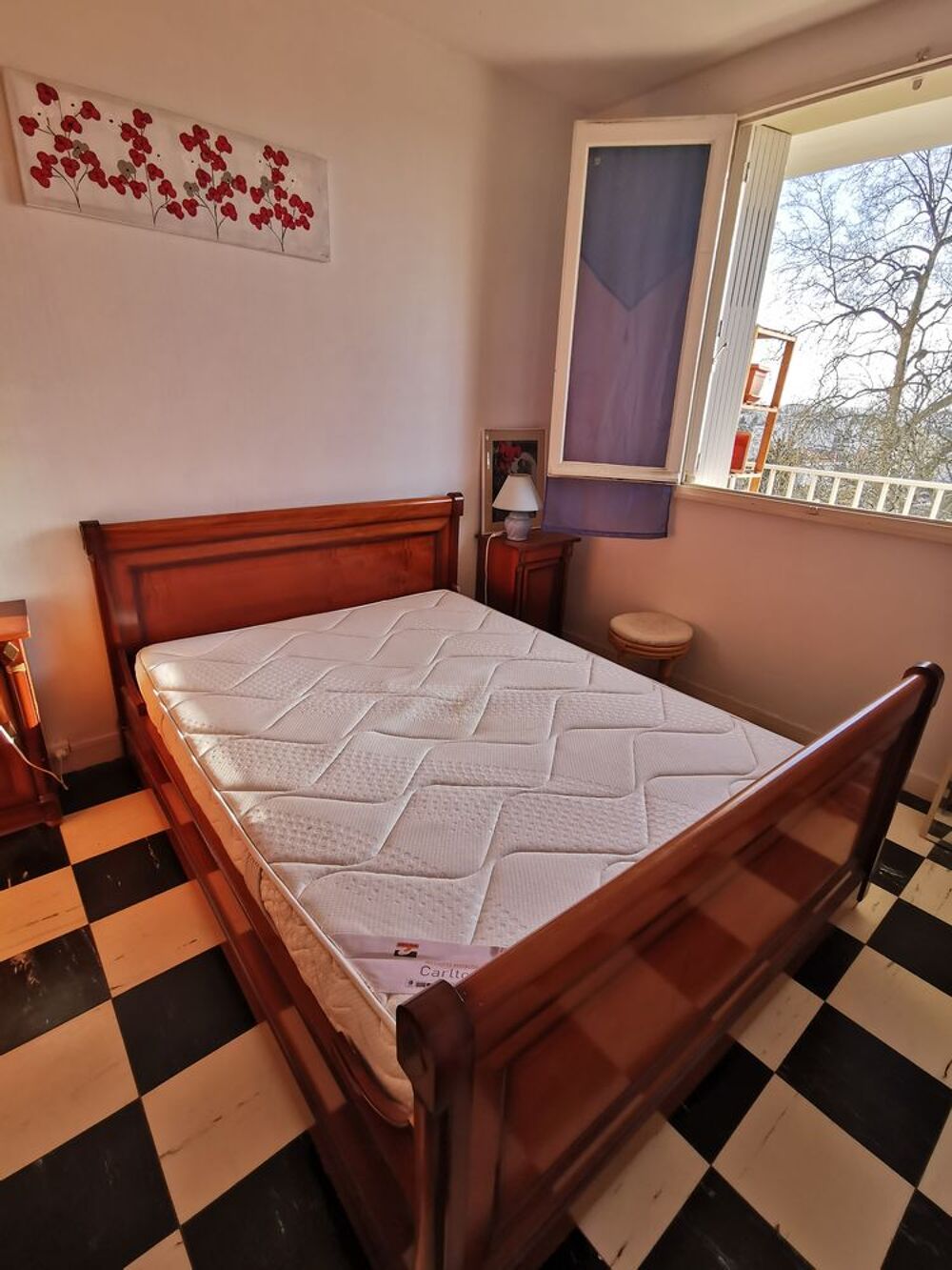 chambre Adulte Compl&egrave;te en merisier Meubles