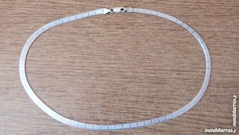 Collier maille serpent en argent 925 Bijoux et montres
