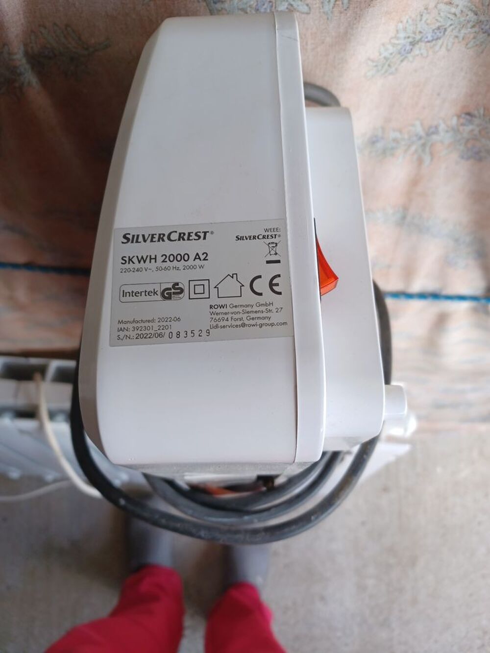 4 radiateurs &eacute;lectriques Bricolage