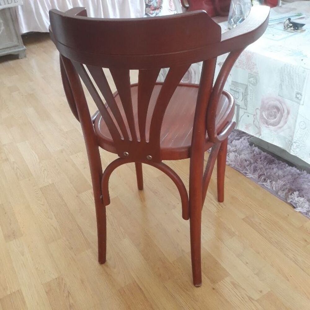 3 CHAISES STYLE THONET/BAUMANN TRES BON ETAT Meubles