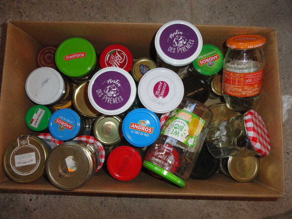 Lot pot de confiture Cuisine