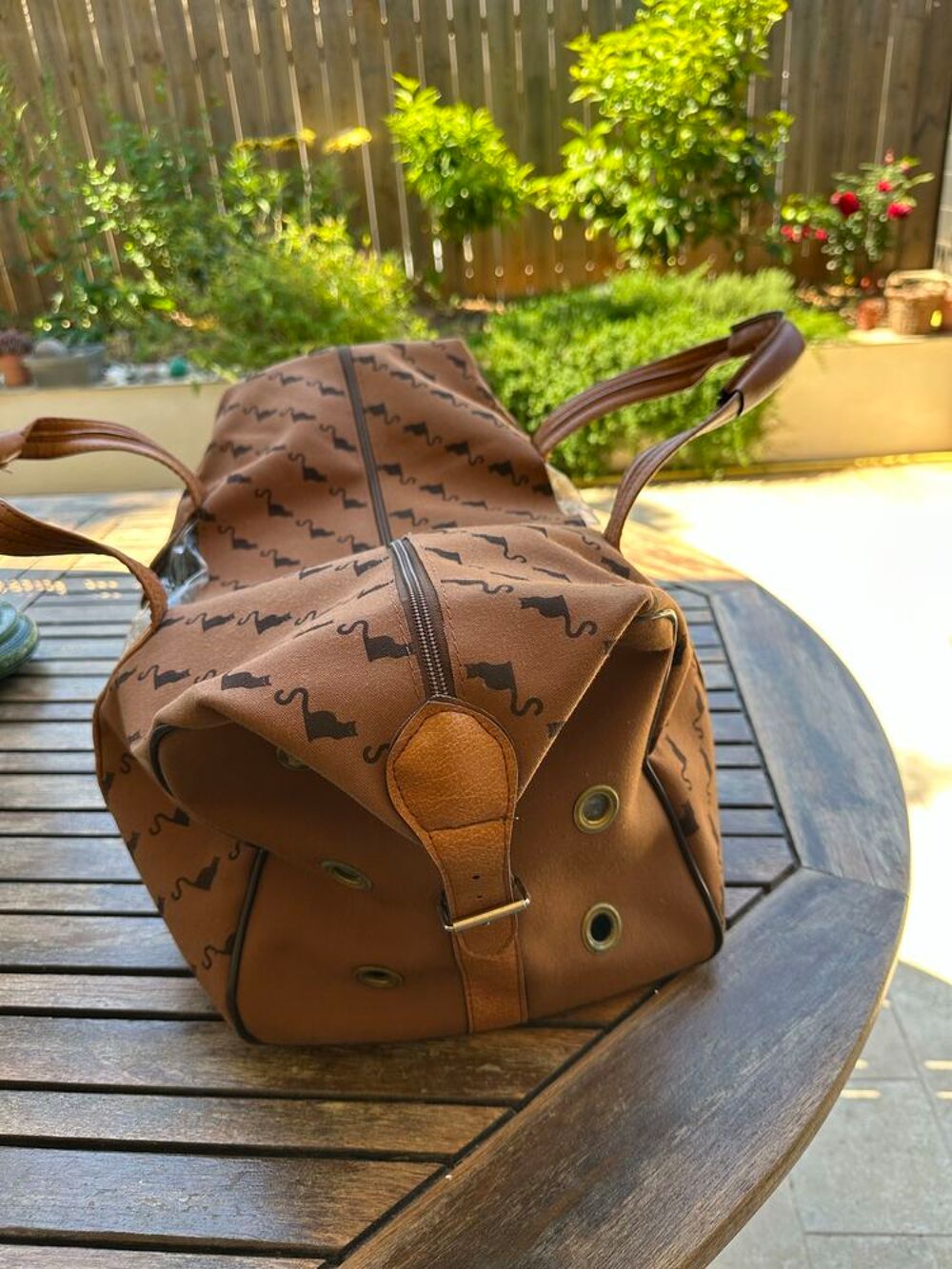 SAC de VOYAGE pour CHAT Maroquinerie