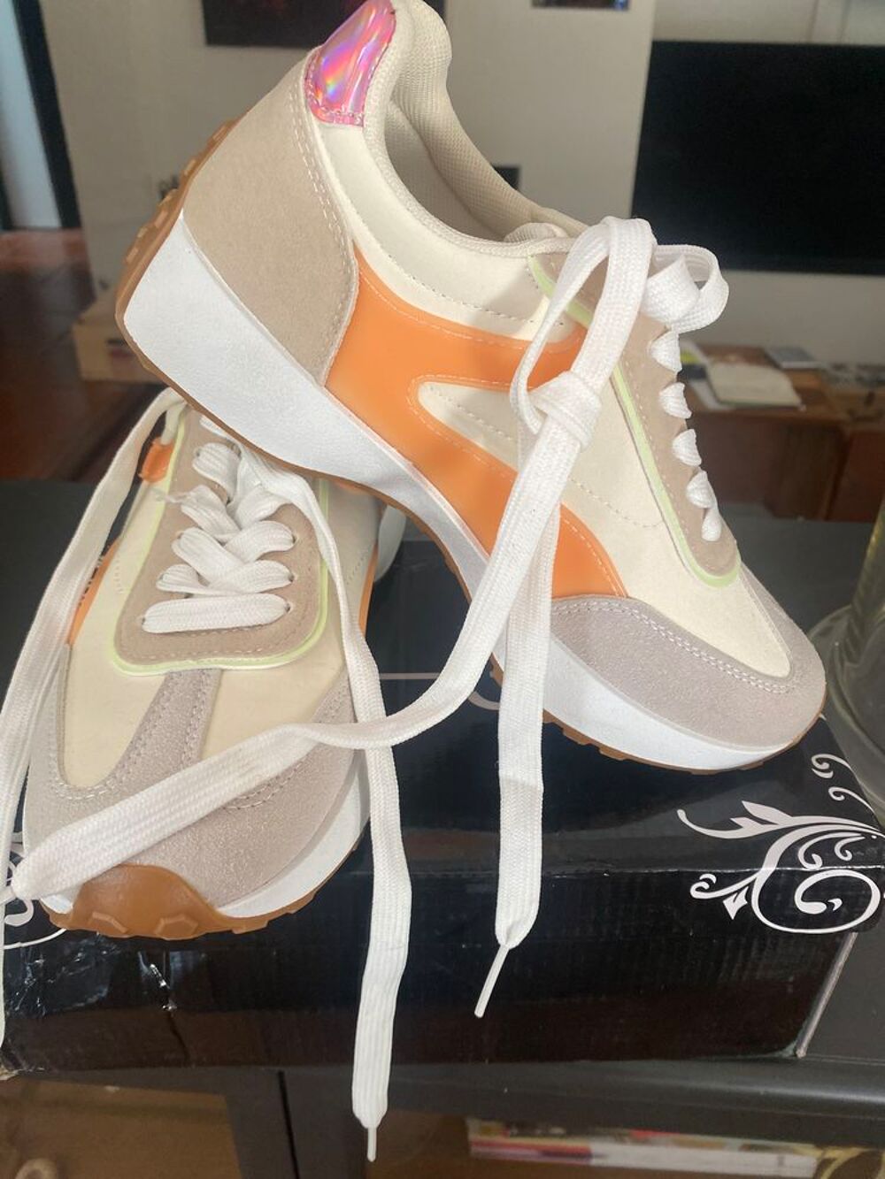 Tennis bicolores Chaussures