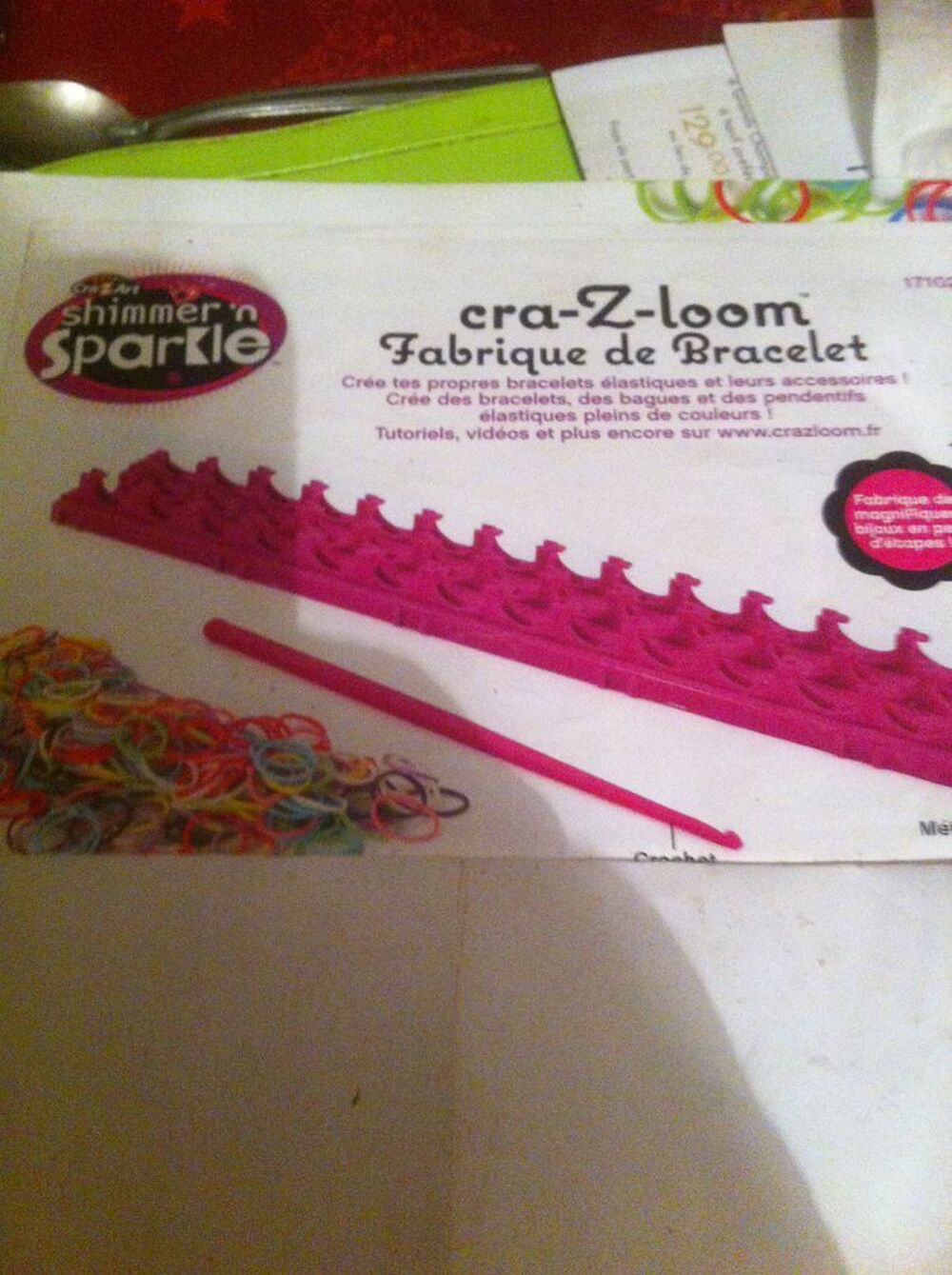 kit Bracelet &eacute;lastique et accessoire + livres Jeux / jouets