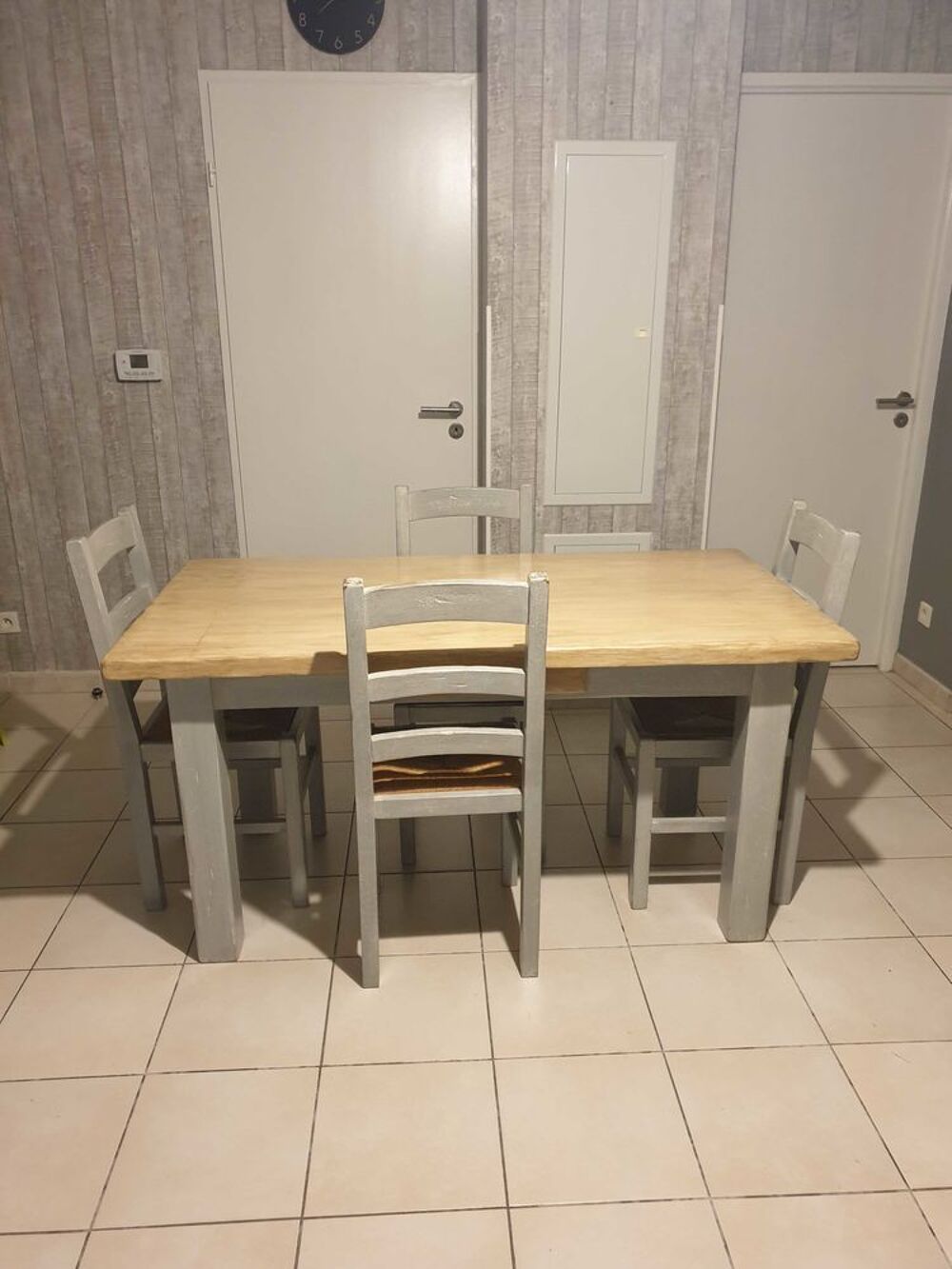Table +chaises +rallonges Meubles
