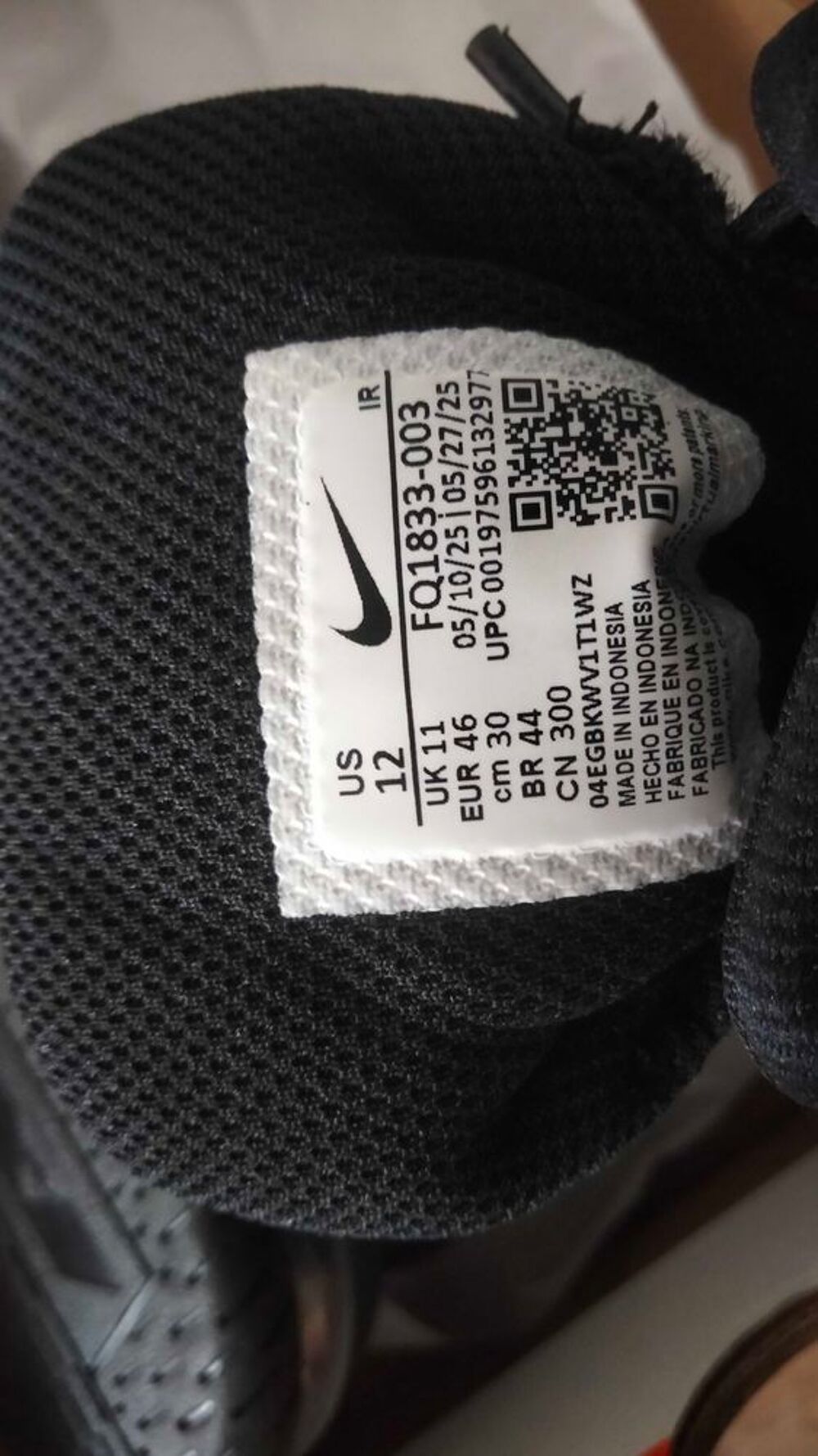 basket Nike air max trainer 6 taille 46 Chaussures