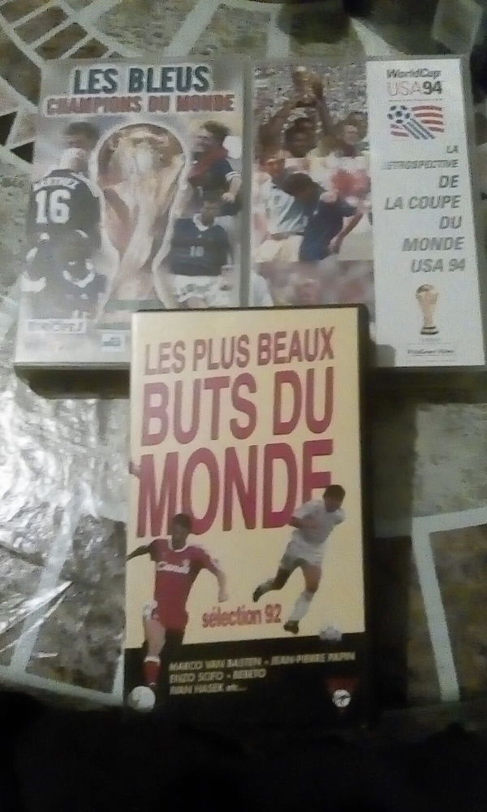 Cassettes vid&eacute;o FOOT DVD et blu-ray