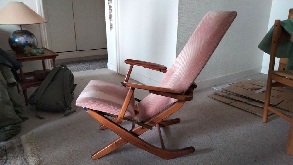 Lot de 3 fauteuils vintage scandinave ann&eacute;es 60 Meubles
