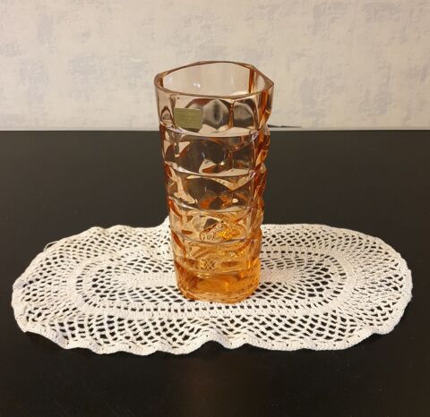 Vase rose ? Verrerie d'Arcin - Luminarc - Vintage 25 Limoges (87)