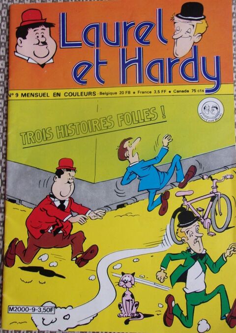 BD Laurel et Hardy N° 9 8 Béthencourt-sur-Mer (80)
