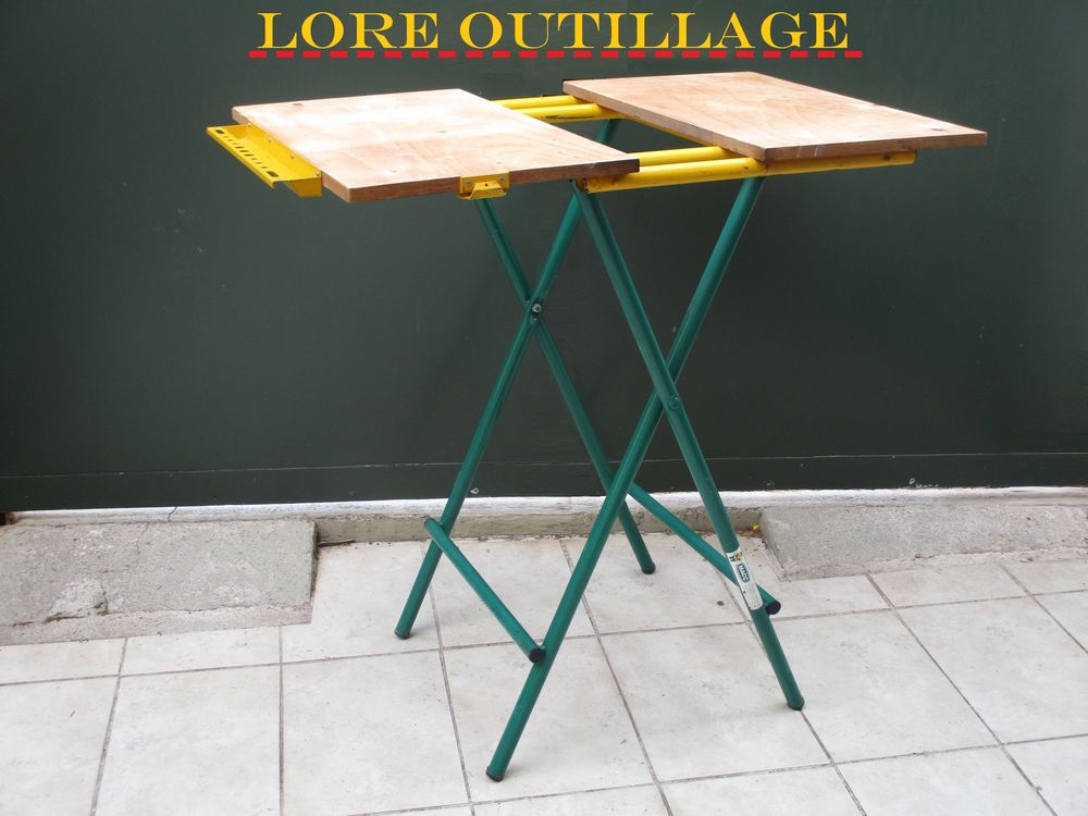 MACC Papillon - Table &eacute;tabli pliant Bricolage