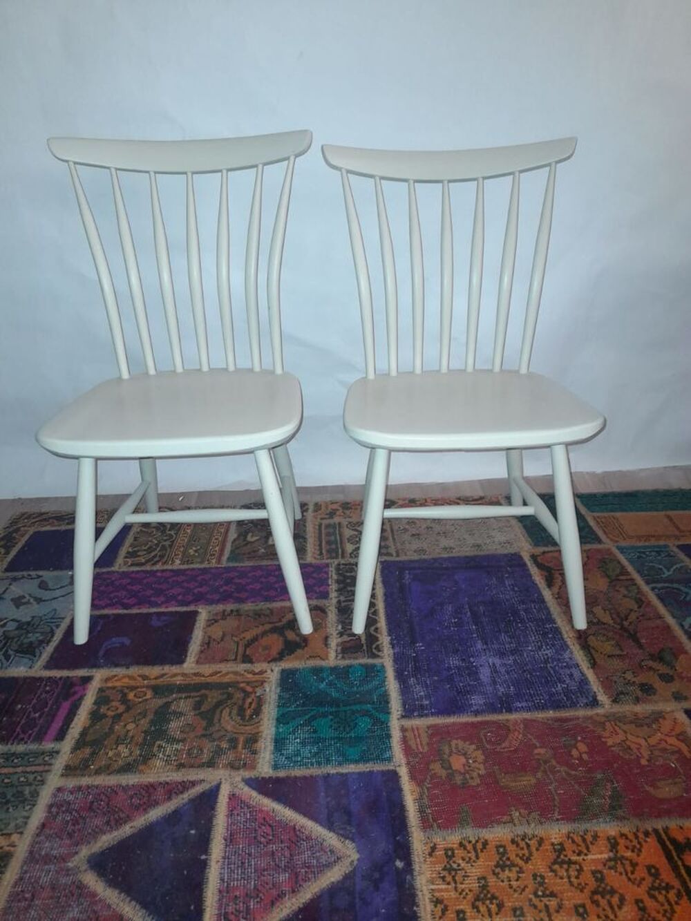 Chaise vintage scandinave Akerblom en bouleau Meubles