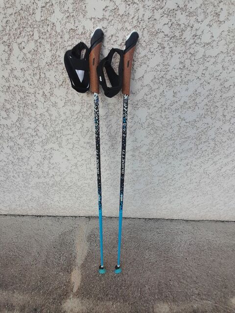 BATONS MARCHE NORDIQUE GUIDETTI 115 CM 30 Briod (39)