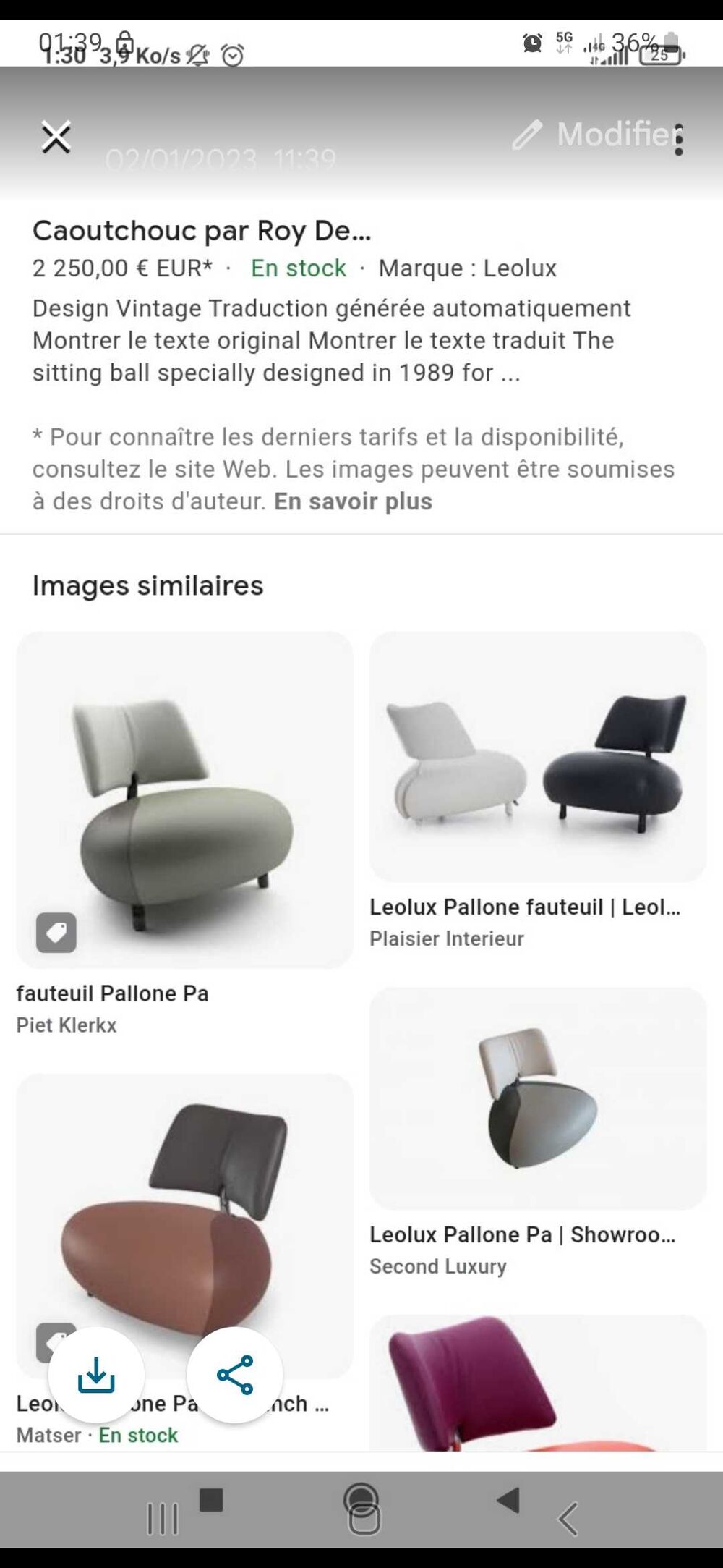 Fauteuil vinted Meubles
