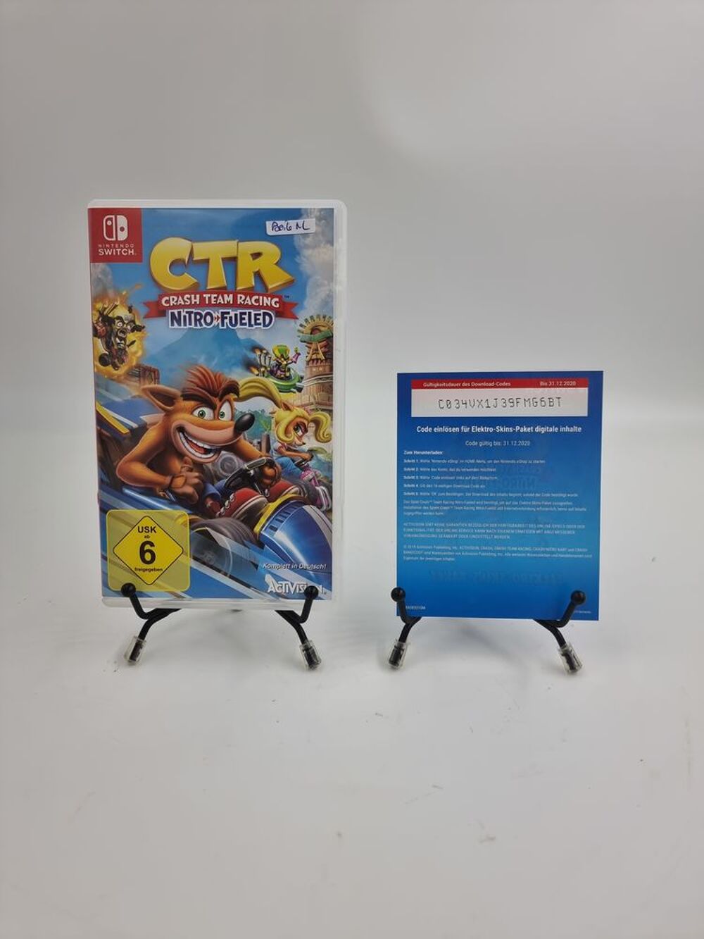 Jeu Nintendo Switch Crash Team Racing Nitro-Fueled complet Consoles et jeux vidéos