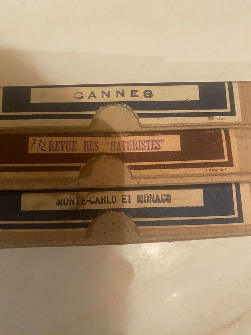 26 BOITES STEREOFILMS BRUGUIERE DIVERSES 