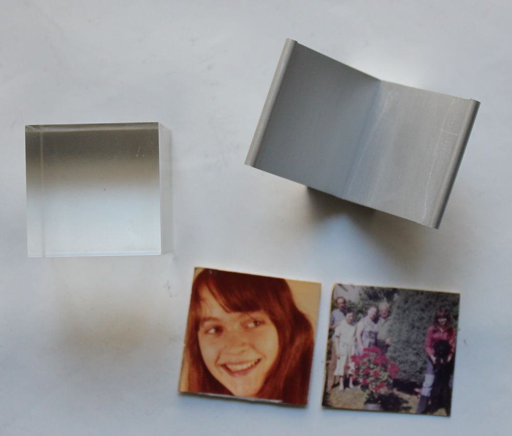 Cadre cube photo BUSSE DESIGN ULM 70's, Germany design Photos/Video/TV
