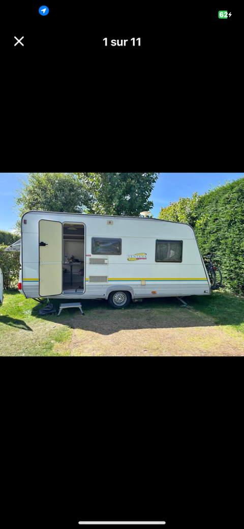 B&Uuml;RSTNER Caravane 1999 occasion Cl&egrave;res 76690