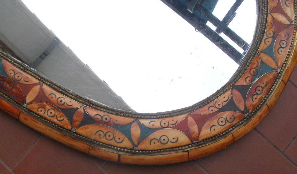 MIROIR ovale / GLACE 48.5 cm x 72.5 cm Décoration