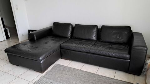 canap�+cuir+d'angle 450 Nancy (54)