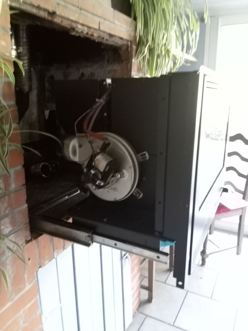 Insert &agrave; granules Chazelles 5.8kw Bricolage