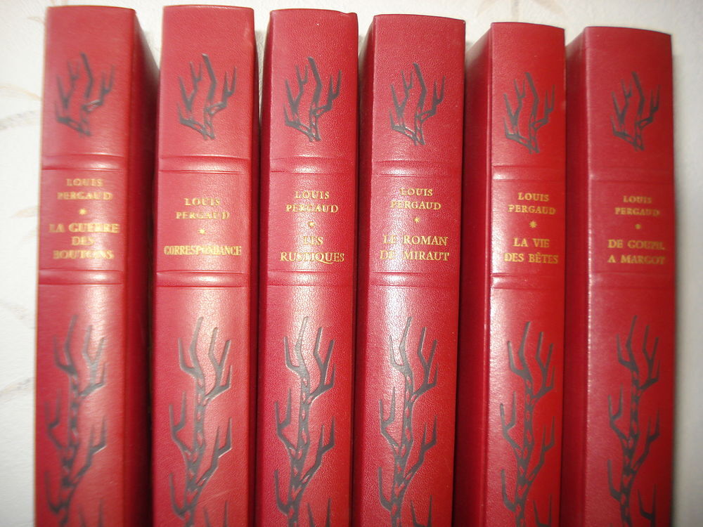 Louis Pergaud 6 volumes, &eacute;dition cinquantenaire de sa mort Livres et BD