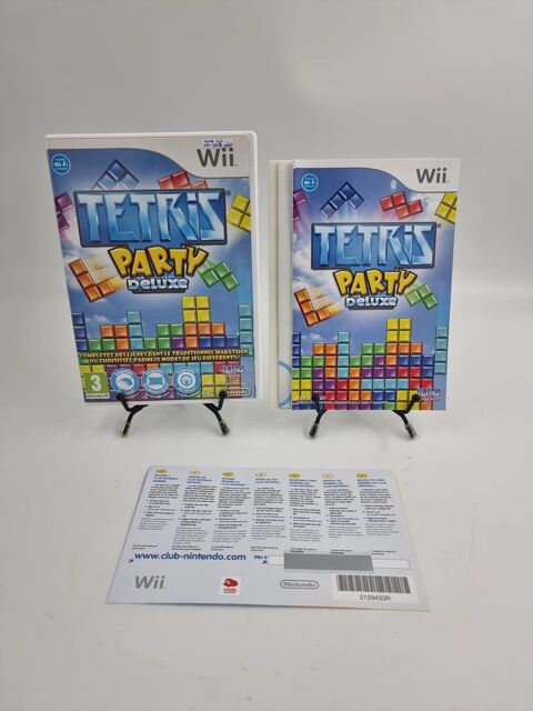 Jeu Nintendo Wii Tetris Party Deluxe en boite, complet 14 Vulbens (74)