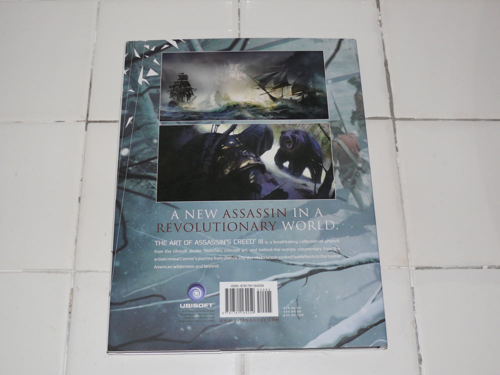 Livre : "The Art of Assassin's Creed III" Livres et BD