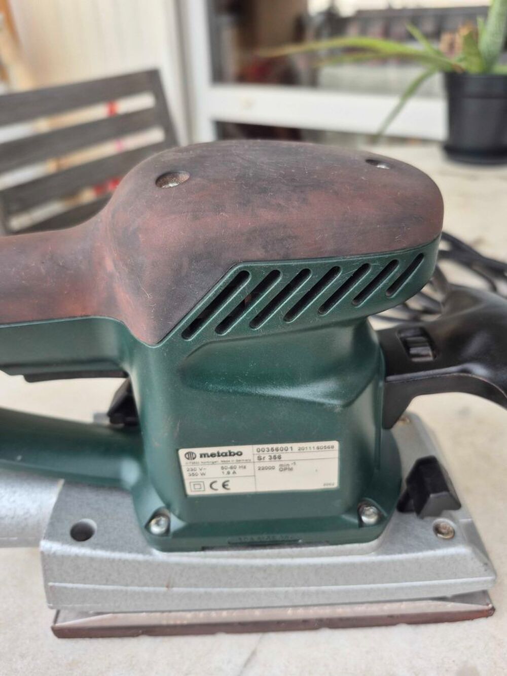 ponceuse vibrante METABO allemand Bricolage