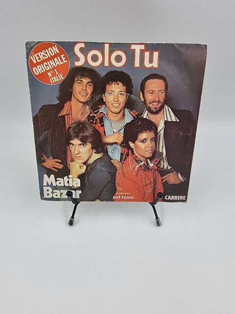 Vinyle 45 tours Matia Bazar : Solo Tu  1 Vulbens (74)