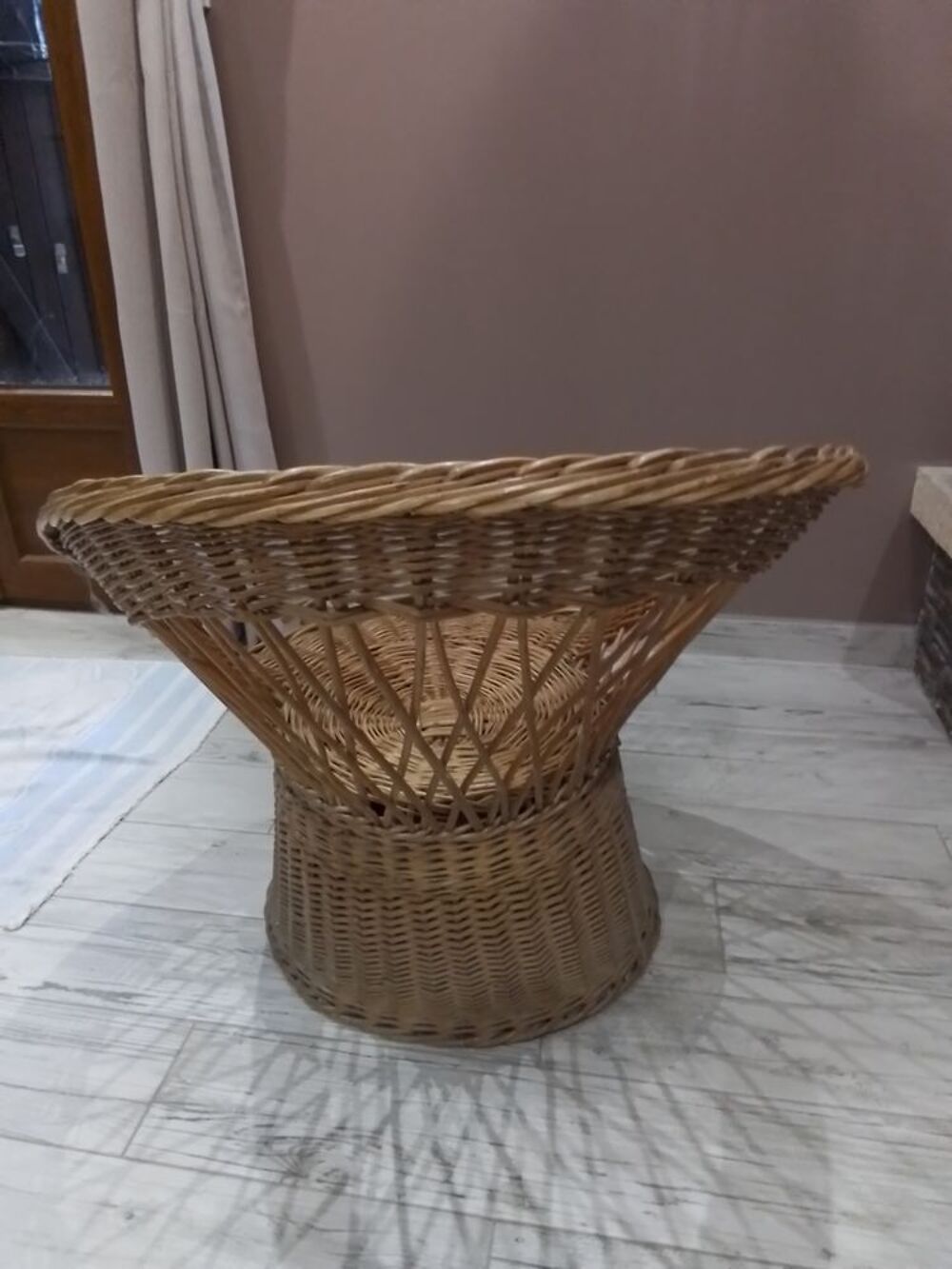 Fauteuil en osier Meubles