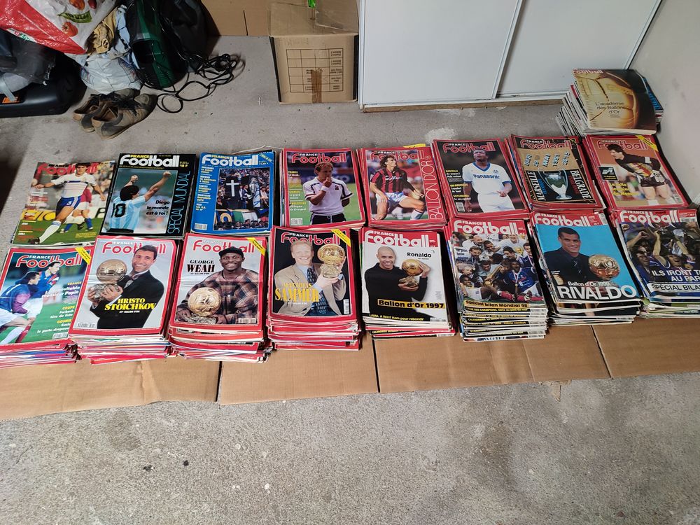 Collection France Football Livres et BD